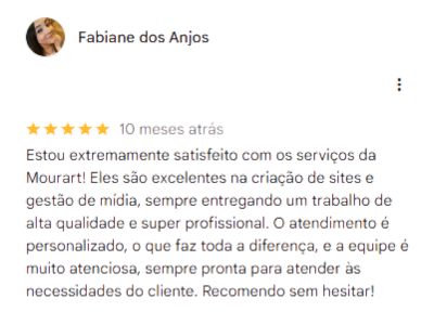 Avaliação do Cliente